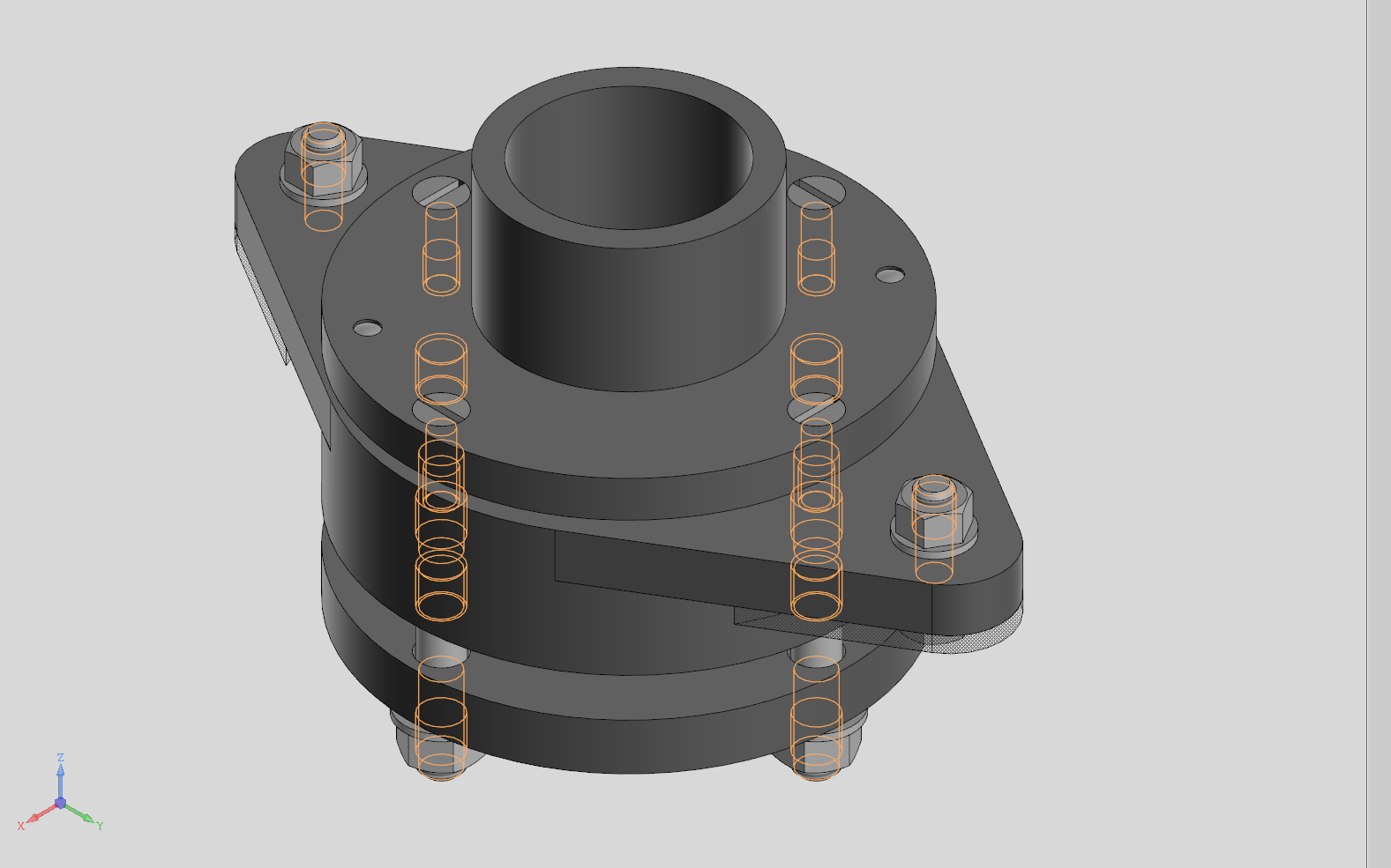 скриншот 3112.015.000.000 - Патрубок на тему Патрубок - 3112.015.000.000 СБ. Деталировка
