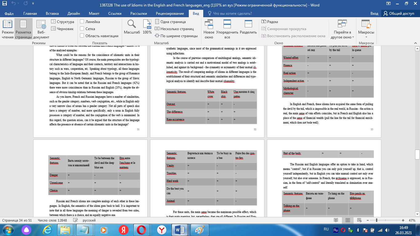 скриншот изображение_2021-03-26_165001 на тему The use of Idioms in the English and French languages